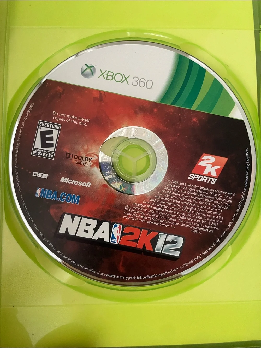 BUNDLE (4) Xbox 3 Games Madden Skate NBA 2K